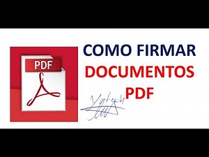 COMO FIRMAR DOCUMENTOS PDF EN ADOBE ACROBAT