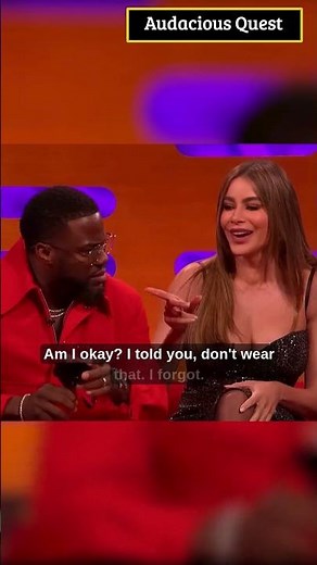 Kevin Heart And Sophia Vergara Have A Great Chemistry😂 | Shorts #audaciousquest #funny