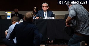 Watching inflation like a hawk, the Fed might cut economic aid faster. (Published 2021)