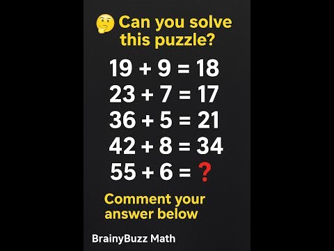 Can You Solve This Viral Math Puzzle? 🔥 | BrainyBuzz Math