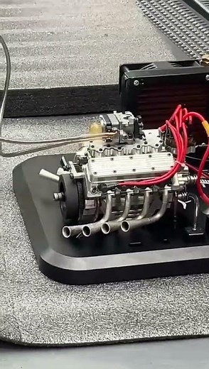 The Charm of TOYAN V8 ENGINE #v8engine #v8 #diy #engine