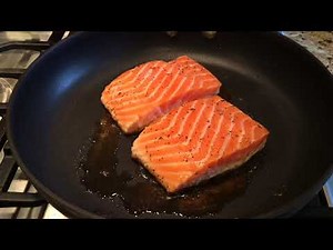 How to fry salmon quick and easy