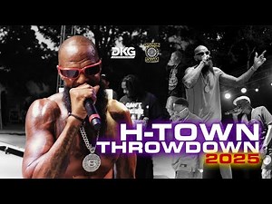 Slim Thug, Devin The Dude & Paul Wall at H‑Town Throwdown 2025 – Live Footage