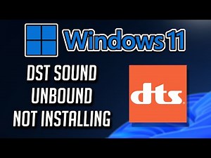DTS Sound Unbound Not Installing From Microsoft Store On Windows 11/10 PC FIX