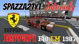 Ferrari F40 LM 1987 Minecraft Map