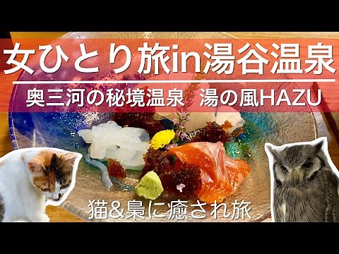 【女ひとり旅in湯谷温泉】奥三河の秘境湯谷温泉・湯の風HAZUでのんびり旅