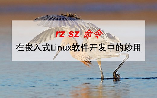 嵌入式linux开发技巧——在arm linux开发板上使用rz sz命令