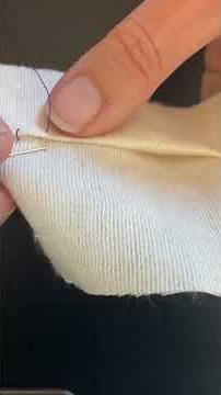 Advanced Sewing Hand Stitches- Permanent Stitches- Fell Stitching