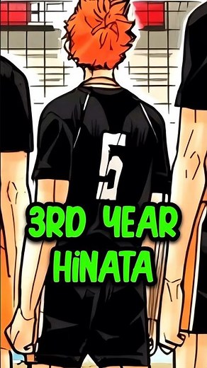 3rd Year Hinata #hinatashoyo #haikyuu #karasuno