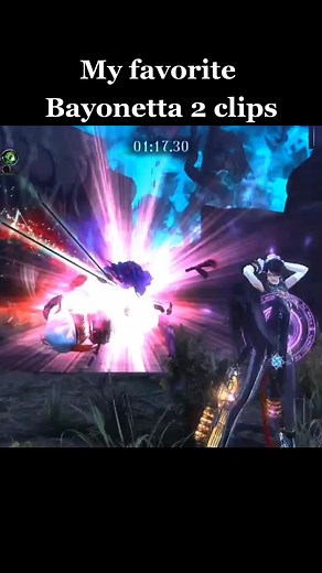 We all know why we love playing Bayonetta 2. The combat and cutscenes of course 😉 #nintendoswitch #bayonetta2
