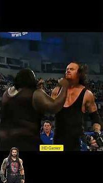 The Undertaker vs. Mark Henry: The Battle of Giants! 🔥 #shortsfeed #viral #shorts
