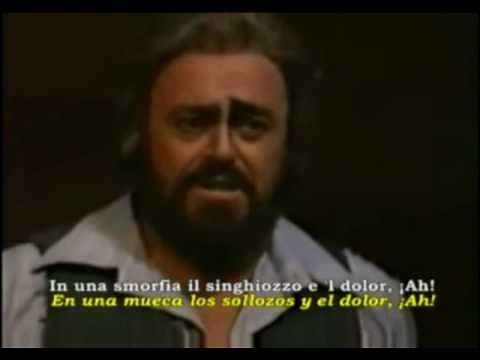 Pavarotti Vesti La Giubba - I Pagliacci.wmv