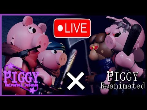 [🔴LIVE] PIGGY UNIVERSAL DEFENSE X PIGGY REANIMATED COLLAB!!!🐷⚔️🔮 (PIGGY FANGAME COLLAB)