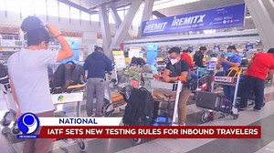 The IATF-EID has approved new testing and quarantine protocols for arriving international passengers from countries, territories, and jurisdictions in the “green” and “yellow” list. FULL STORY: https://www.pna.gov.ph/articles/1161670 | Philippine News Agency