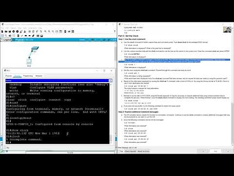 2.3.7 Packet Tracer - Navigate the IOS
