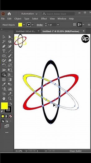 Logo Design Idea Adobe Illustrator Tutorial EP 345 S. #logo #illustrator #potoshop #designer