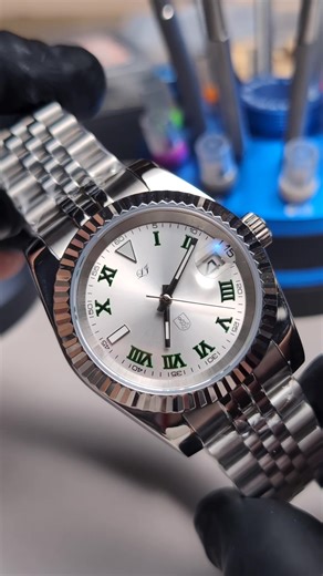 One-of-a-Kind Signature | Custom Watch Featuring the Client's Personal Logo