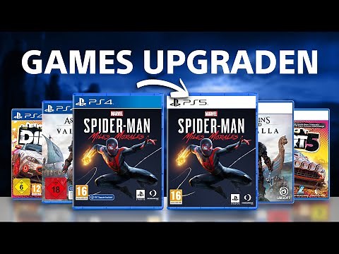 Tutorial: PS4 Spiele auf PS5 upgraden