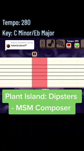 Plant Island Dipsters MSM Composer Tutorial