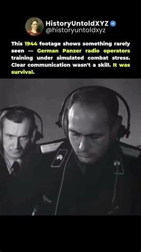How German Tank Crews Trained for Combat Communication