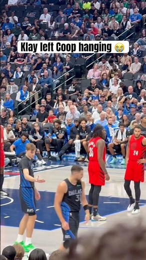 Cooper Flagg got left hanging 😅 (via tannerishhh/TT)