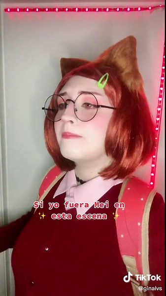 Cosplay de Mei en esta escena