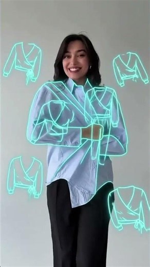 Add glowing neon holographic projections of the clothing floating dynamically around them as 2026