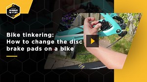 Do you’ve a disc bike?� � Bike tinkering S1E11: How to change the disc brake pads on a bike? Watch the whole video here� https://bit.ly/3dFOogg www.staysafetogether.teamjumbovisma.com #StaySafeTogether #SamenOverwinnen | Team Visma | Lease a Bike