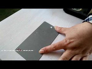 Powder Coating Quality Testing, Adhesion, Impact Gloss Test