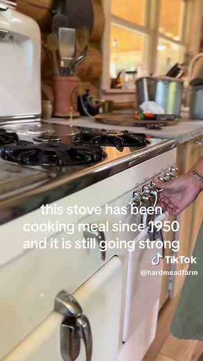 Finishing off the refurbishment of my 1950s chambers gas stove. For the farm kitchen. #chambers #chambersstove #vintageappliance #vintage #farmkitchen #kitchendesign #kitchenremodel