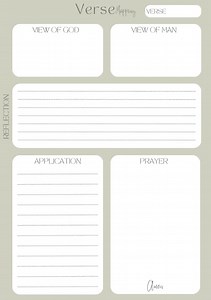 Verse Mapping Template Bible Verse Mapping Printable Bible Study Digital Verse Map Journal Scripture Mapping Study Guide Bible Note Tools - Etsy