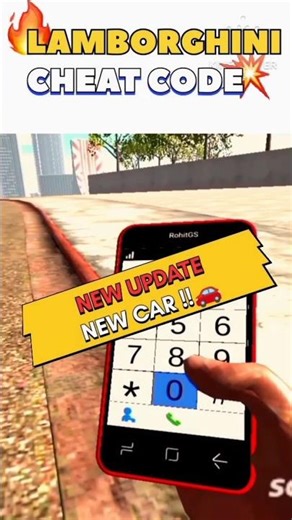 LAMBORGHINI cheat code // gediyan song // #lamborghini #viral #gameshorts
