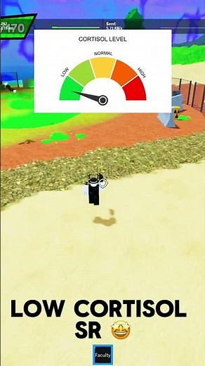 Low vs High Cortisol Slap royale 😌 #roblox #slapbattles #slaproyale