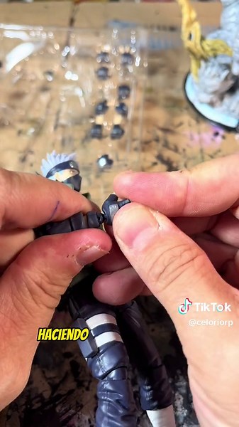 Base para Kakashi y figura articulada
