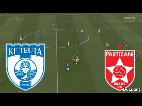 Teuta Durres vs Partizani | Kategoria Superiore | 2-2 | FIFA 21 Gameplay