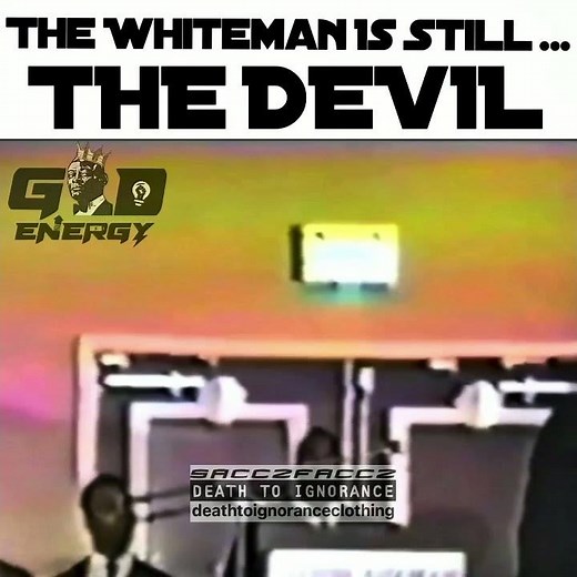 The Whiteman Is Still The Devil - Dr. Khalid Muhammad