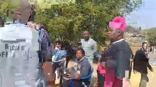 Archbishop Thomas Luke Msusa of Blantyre Archdiocese. Making sure all is going on well. Video by Fr. Frank Mwinganyama (Kuwala FM ) #lunthatvonline #chisankhochapatatu2025 #MalawiDecides #VotingDay #kuwalafm #CHISANKHO | Luntha television