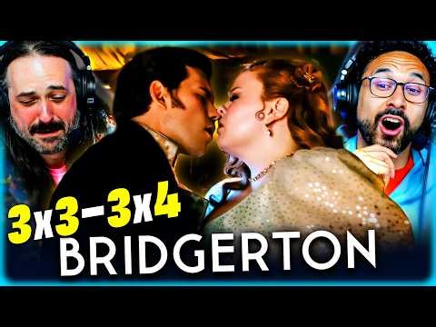 BRIDGERTON 3x3 & 3x4 REACTION – THAT CARRIAGE SCENE WITH COLIN & PENELOPE! – FIRST TIME WATCHING