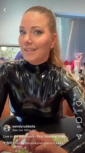 胶衣合集35 胶衣 latex直播带货？时装走秀？