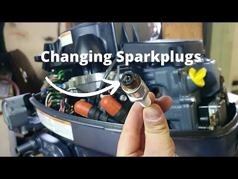 DIY Changing sparkplugs | Yamaha 6, 8, 9.9HP 4stroke outboard | FT8 | EPS4 2002 - 2014