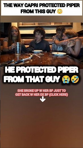 The WAY Capri PROTECTED Piper Rockelle from this Guy?😳#piper #shorts #trending #viral #funny #video