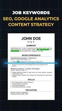 Why Your Resume Gets Rejected | ATS Keywords