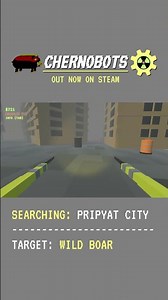 New Steam Horror Games 2026 - Chernobots - Hunting Mutated Wild Boar in Chernobyl #shorts