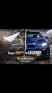 Abandoned Nissan Skyline GT-R R34 Full Restoration (Satisfying ASMR)