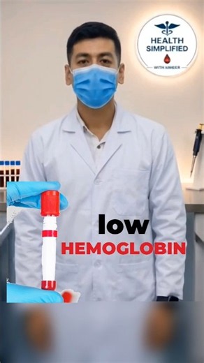 Hemoglobin LOW? 😳 It’s NOT Always Iron Deficiency! | Anemia Explained #Shorts #hemoglobin