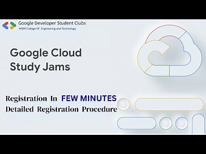 Google Cloud Study Jam 2025 26 Registration Process