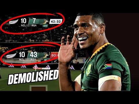 36 UNANSWERED POINTS IN THE 2ND HALF | Springboks vs All Blacks