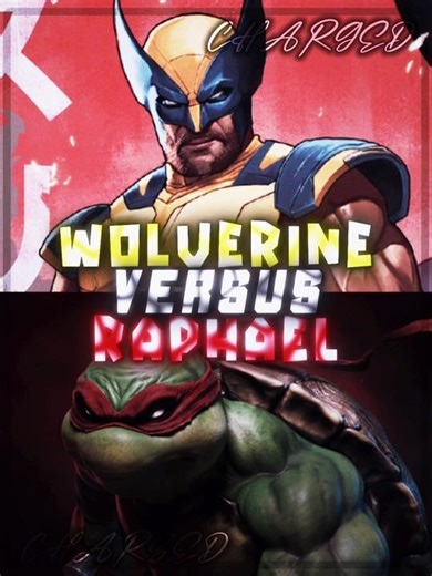 Wolverine Vs Raphael