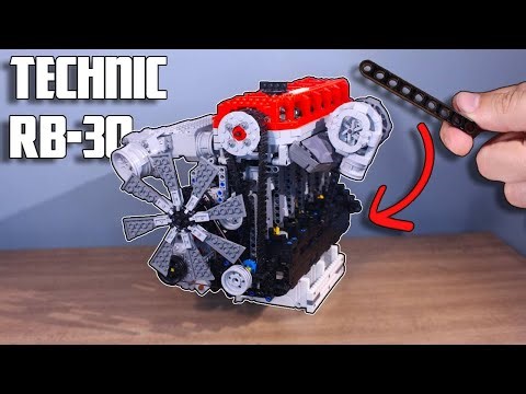 It's Big... And It's Cool! | RB30 Engine MOC Review