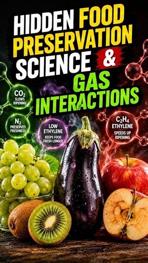 Hidden Food Preservation Science & Gas Interactions #didyouknow #food